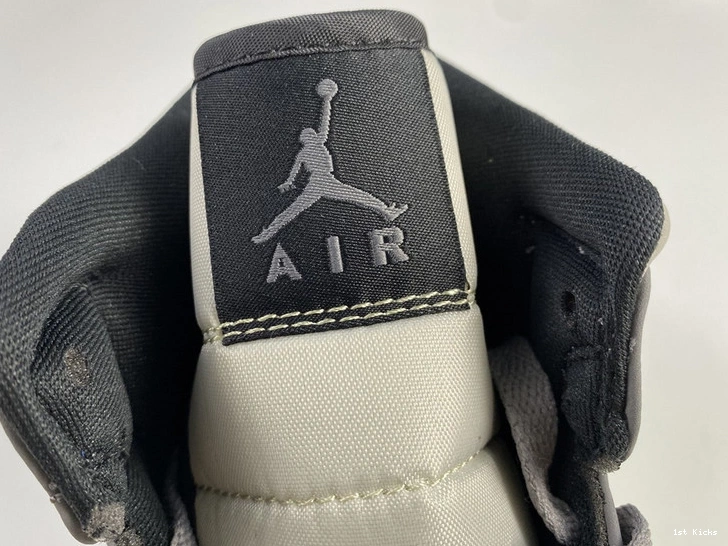 Mid Volt 1 Jordan 554724-072 Gunsmoke  1025